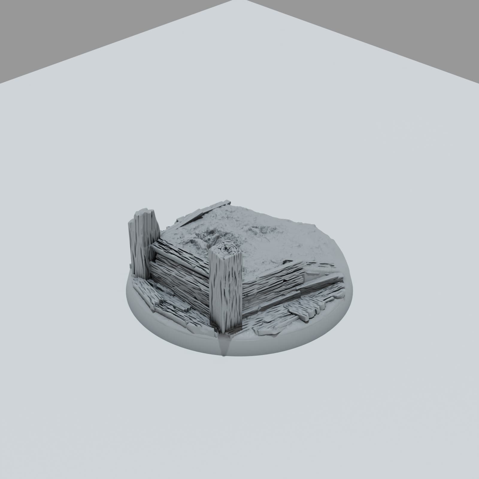 Trench Warfare Texture Bases - Unpainted Resin thumbnail