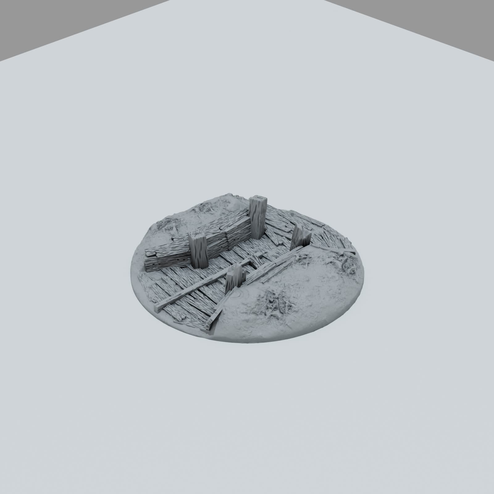 Trench Warfare Toppers - Unpainted Resin thumbnail
