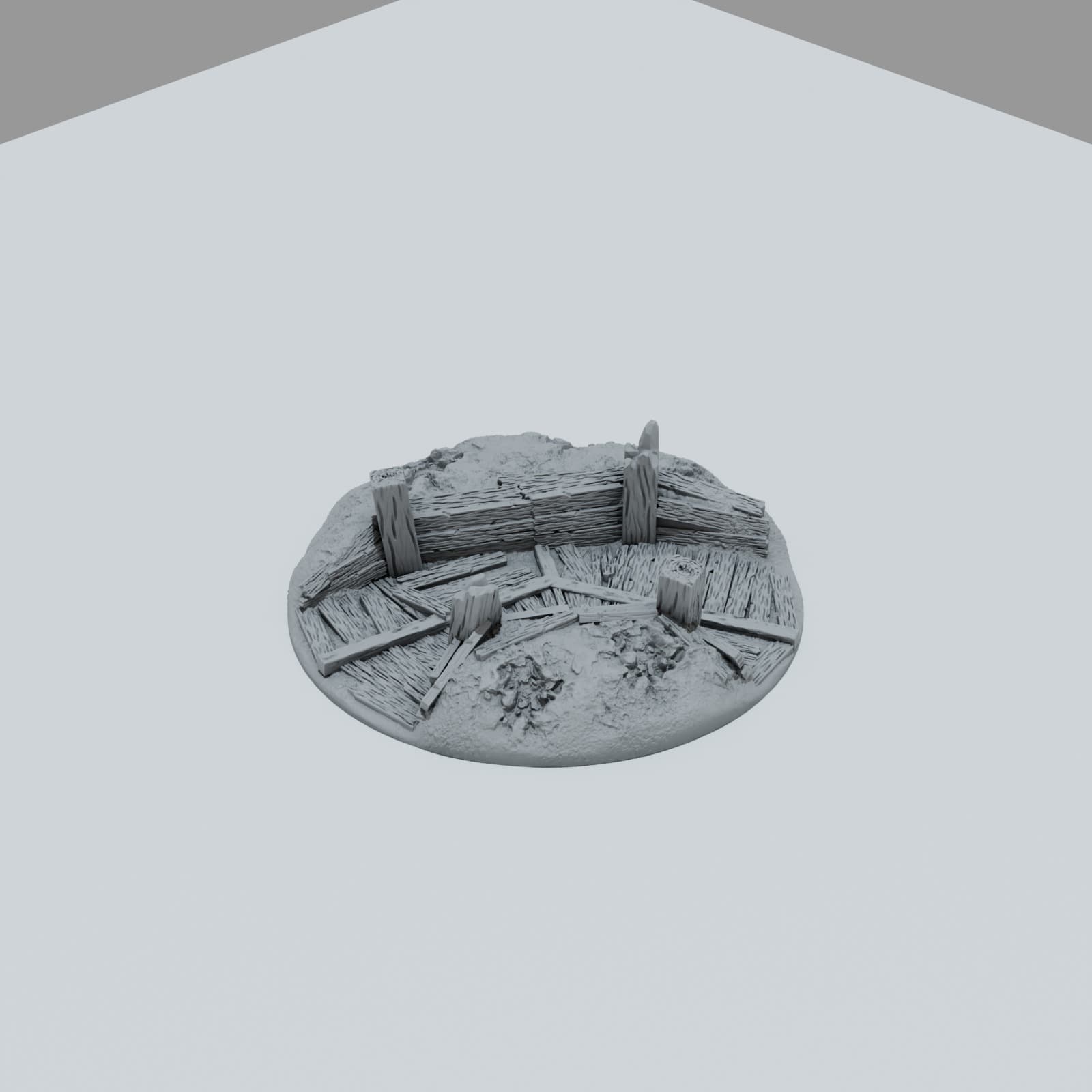 Trench Warfare Toppers - Unpainted Resin thumbnail