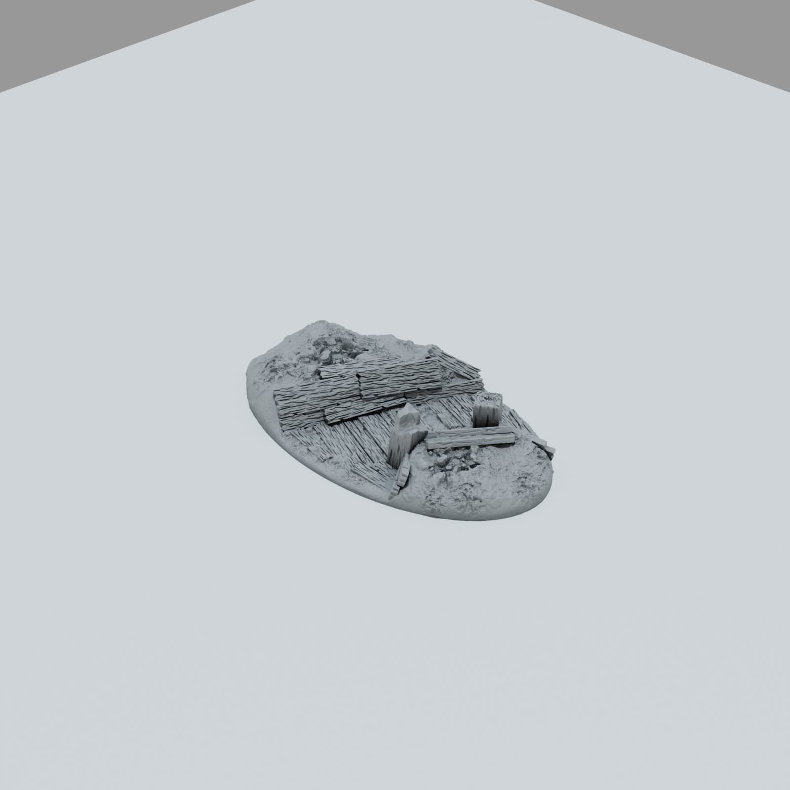 Trench Warfare Toppers - Unpainted Resin thumbnail