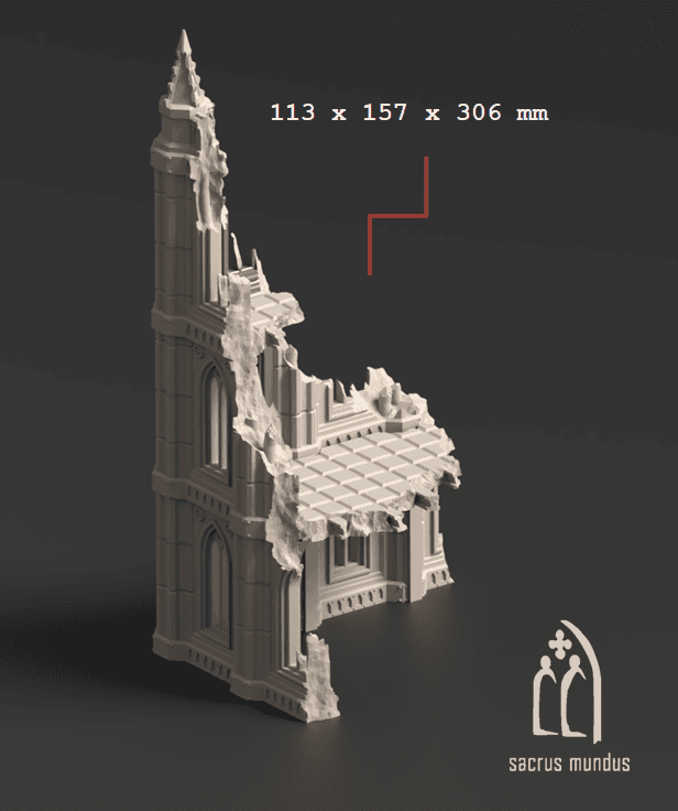 Desolation of Emerita: Corner Ruins D - Terrain thumbnail