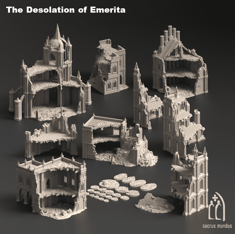 Desolation of Emerita: Full Set - Terrain