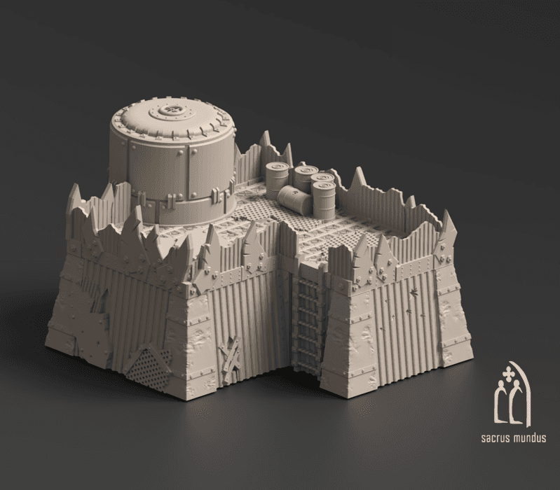 Warpzel-1A: Barracks - Terrain