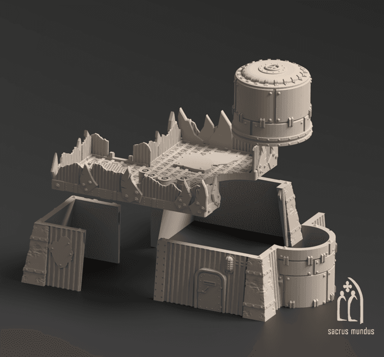Warpzel-1A: Barracks - Terrain thumbnail