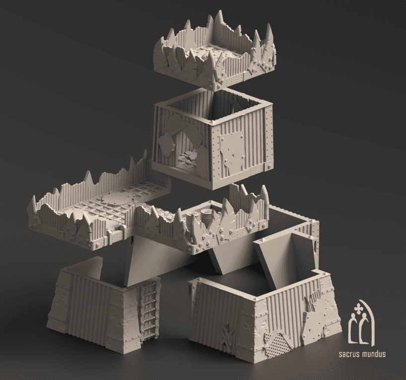 Warpzel-1A: Barracks - Terrain thumbnail