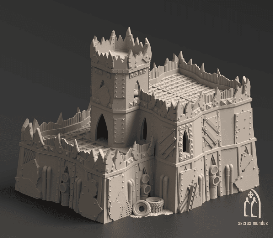 Warpzel-1A: Fortress - Terrain