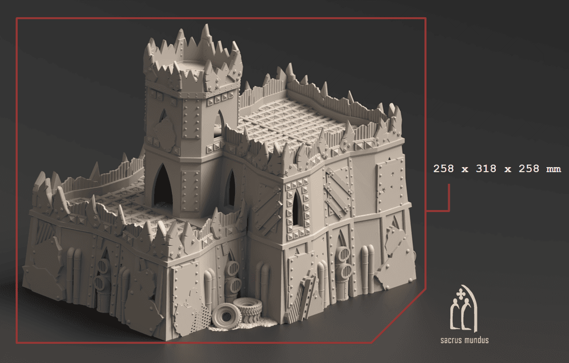 Warpzel-1A: Fortress - Terrain thumbnail