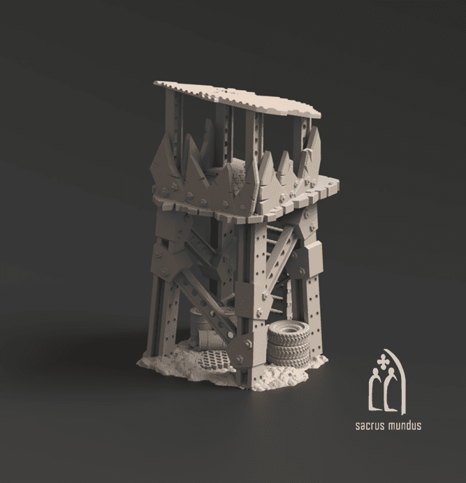 Warpzel-1A: Watchtower - Terrain