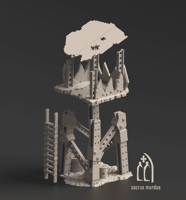 Warpzel-1A: Watchtower - Terrain thumbnail