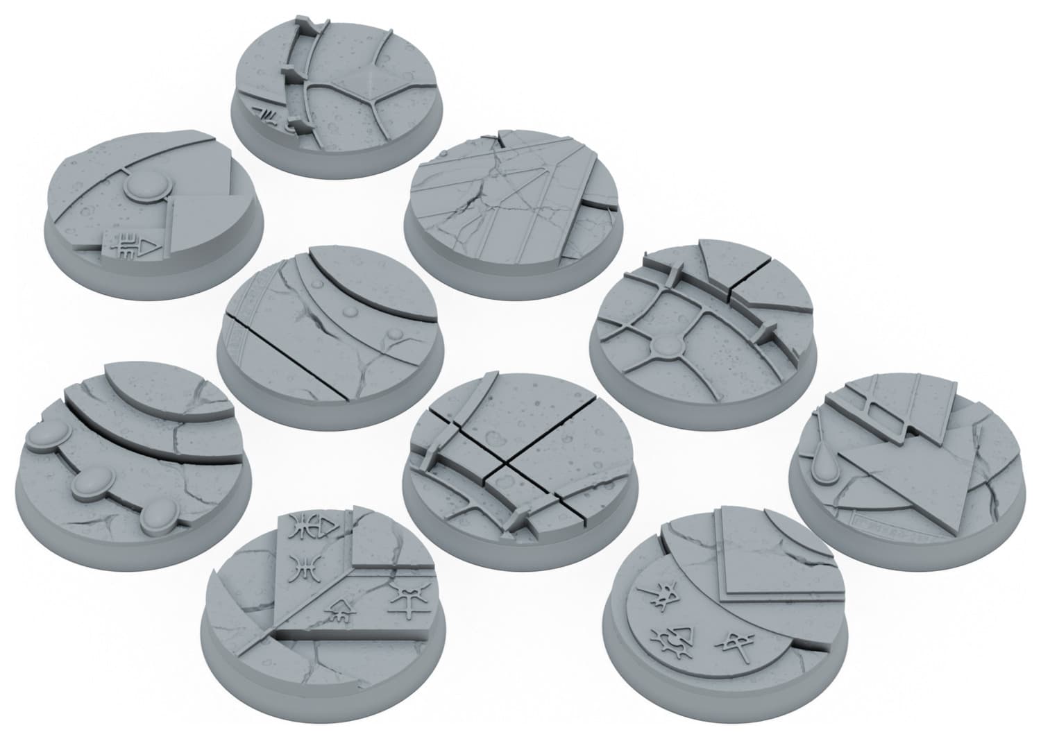 Majestic Halls Bases & Toppers - Unpainted Resin thumbnail