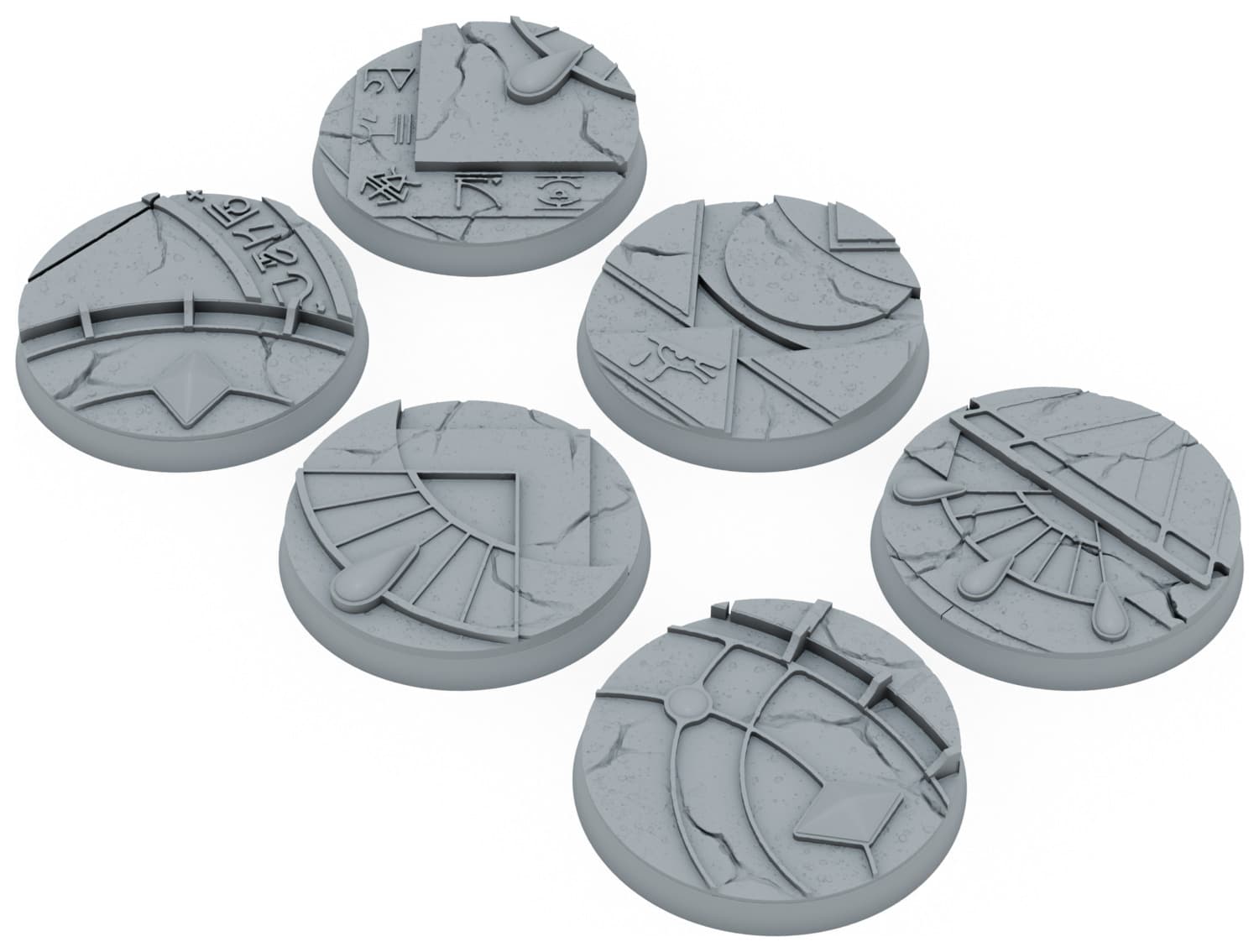 Majestic Halls Bases & Toppers - Unpainted Resin thumbnail