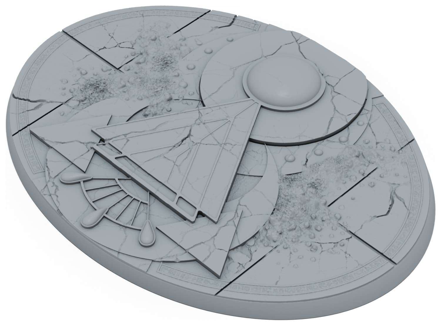 Majestic Halls Bases & Toppers - Unpainted Resin thumbnail