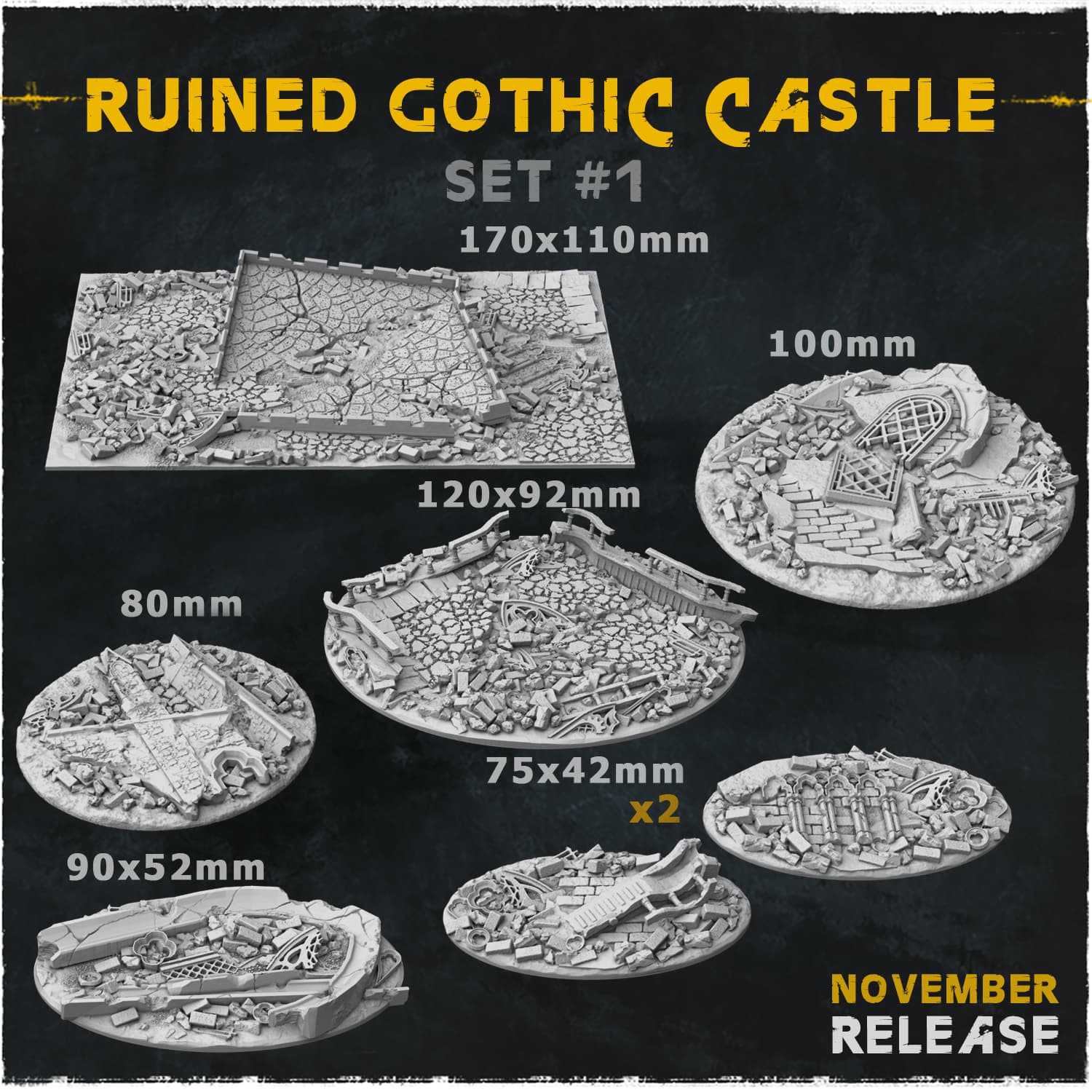 Ruined Gothic Castle Bases thumbnail