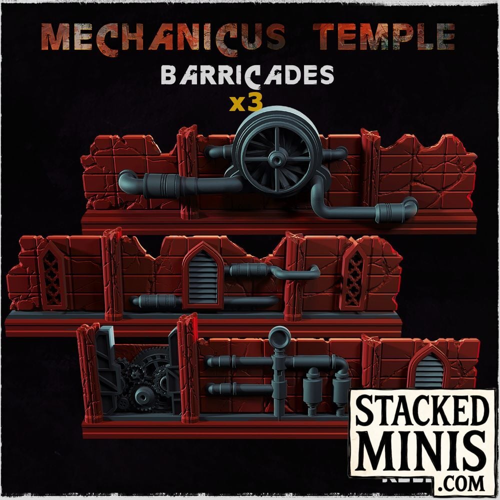 Mechanicus Temple Barricades
