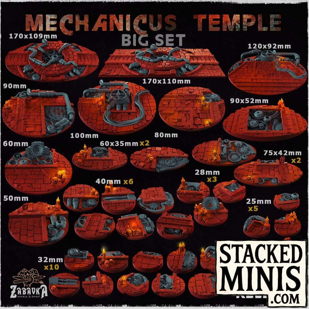 Mechanicus Temple Bases