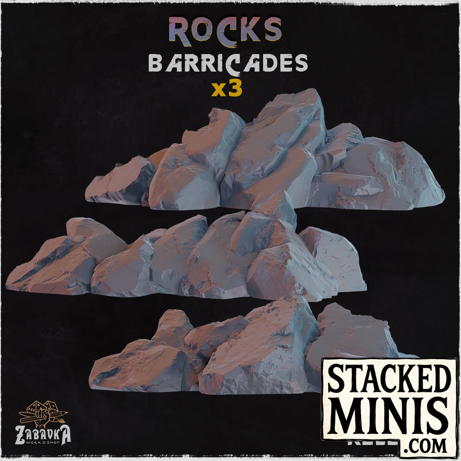 Rocks Barricades