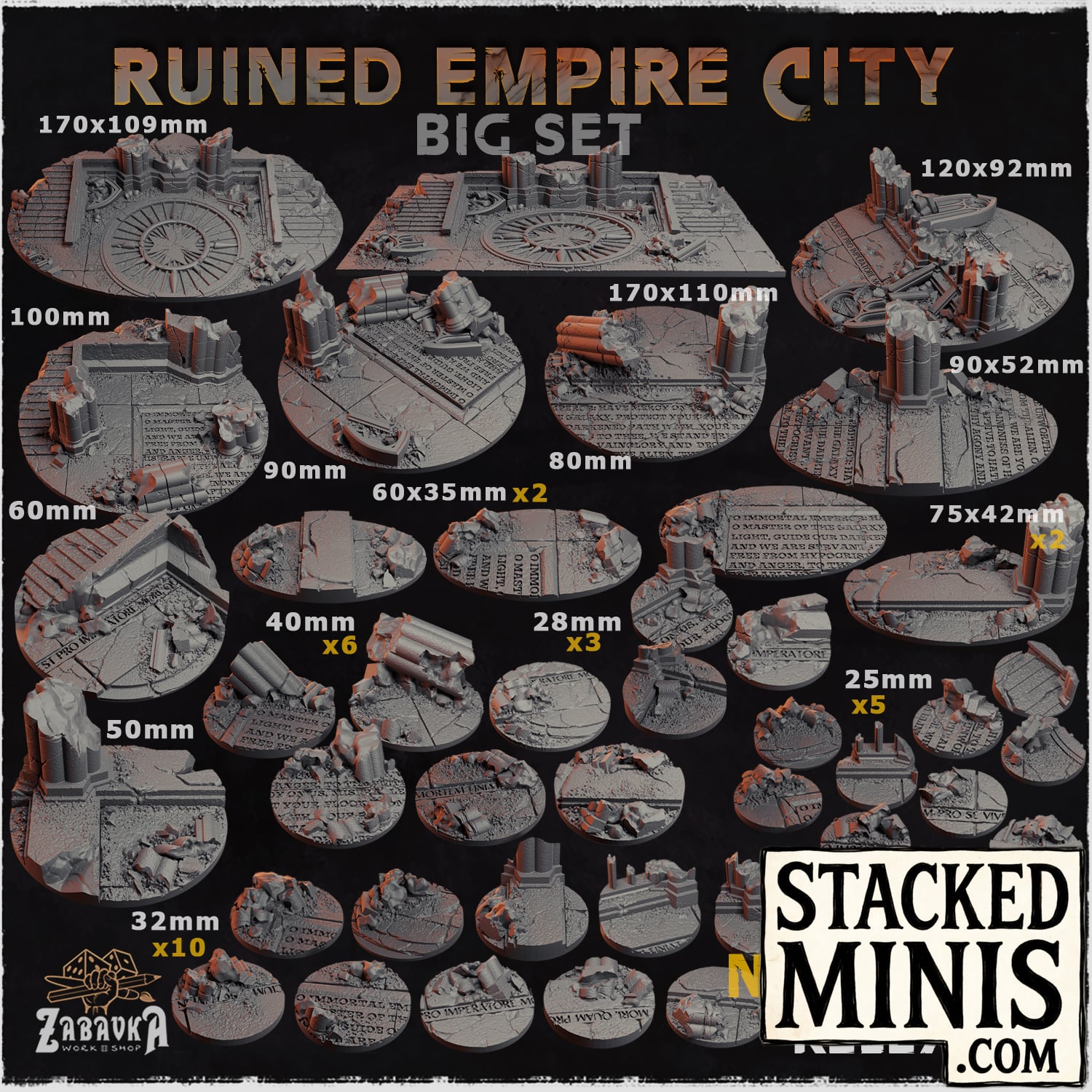 Ruined Empire City Bases
