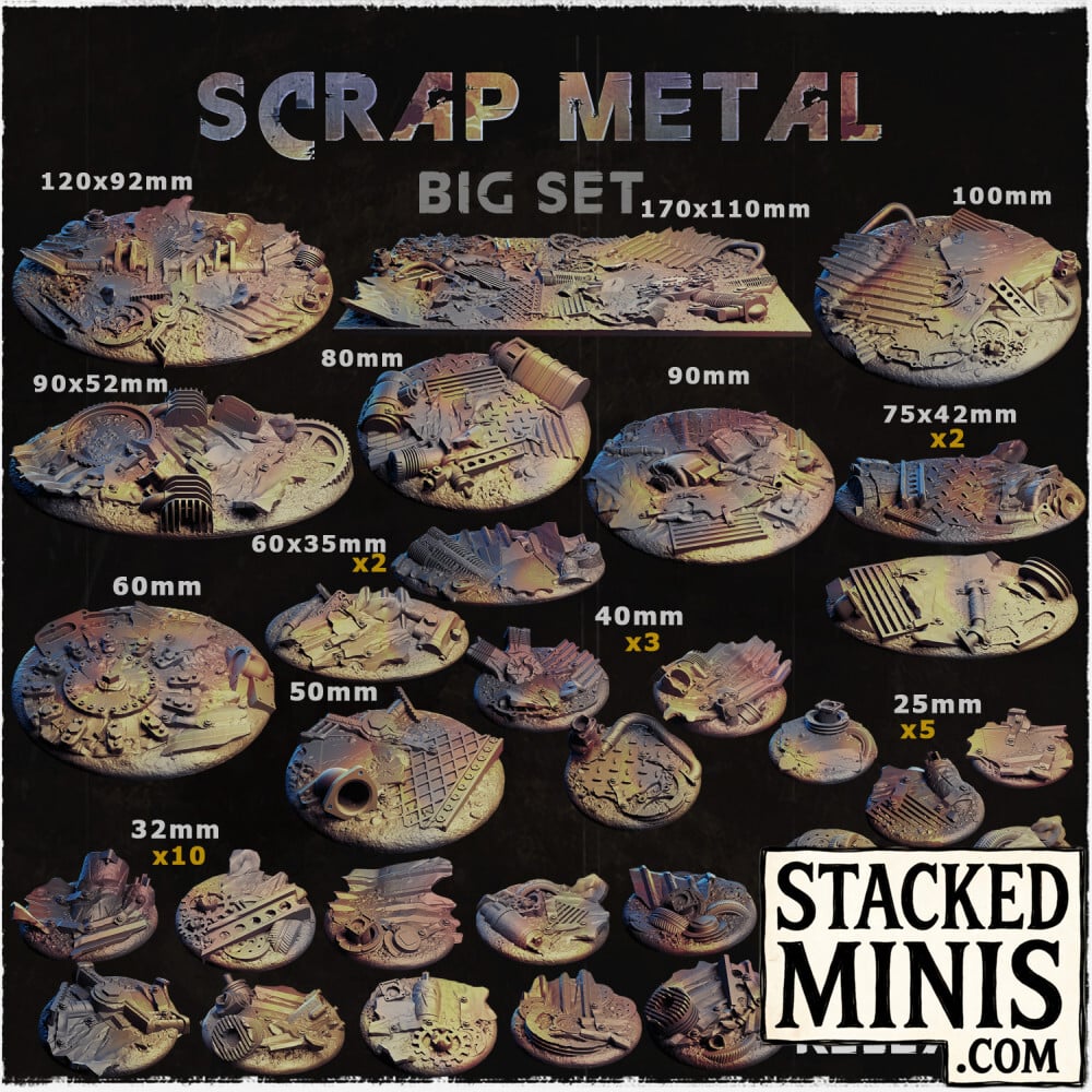 Scrap Metal Bases