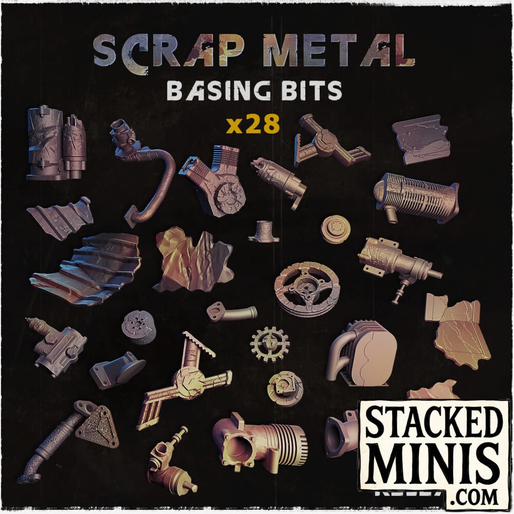 Scrap Metal Basing Bits