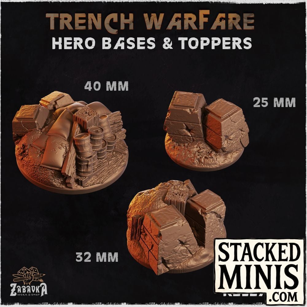 Trench Warfare Character Bases