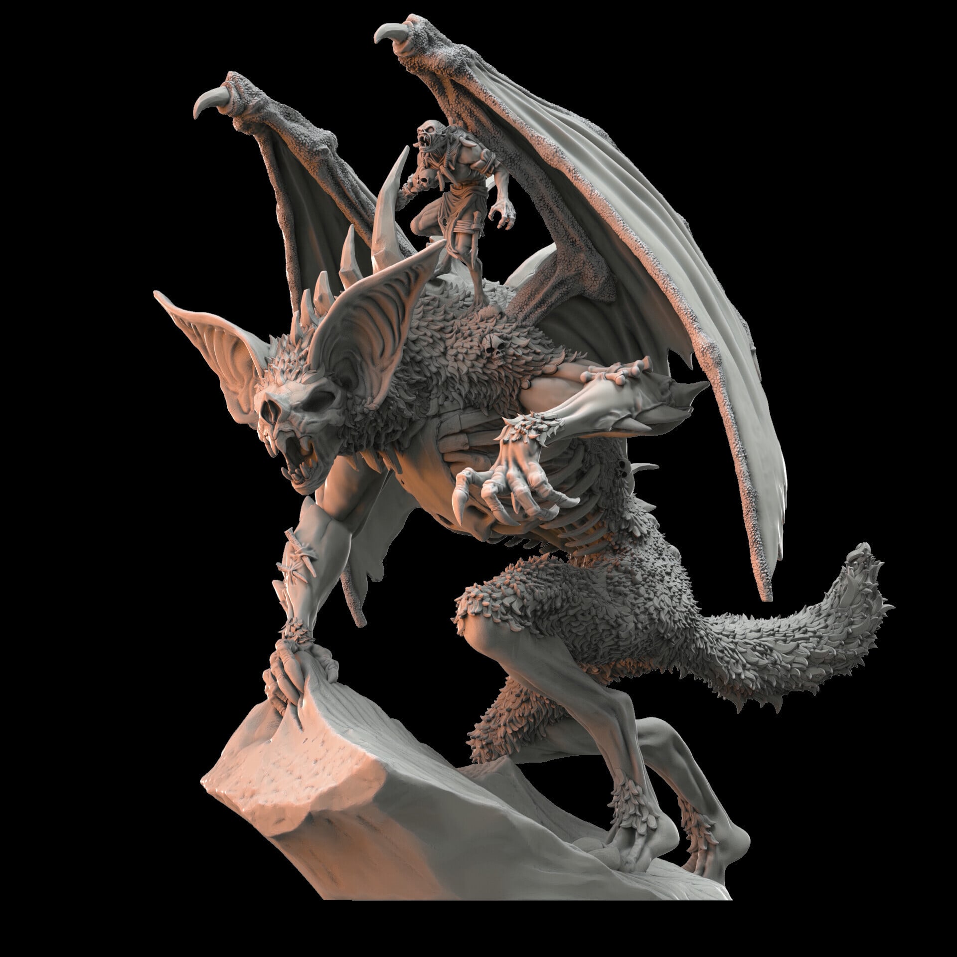 VAMPIRE: Shrieking Horror - Unpainted Resin