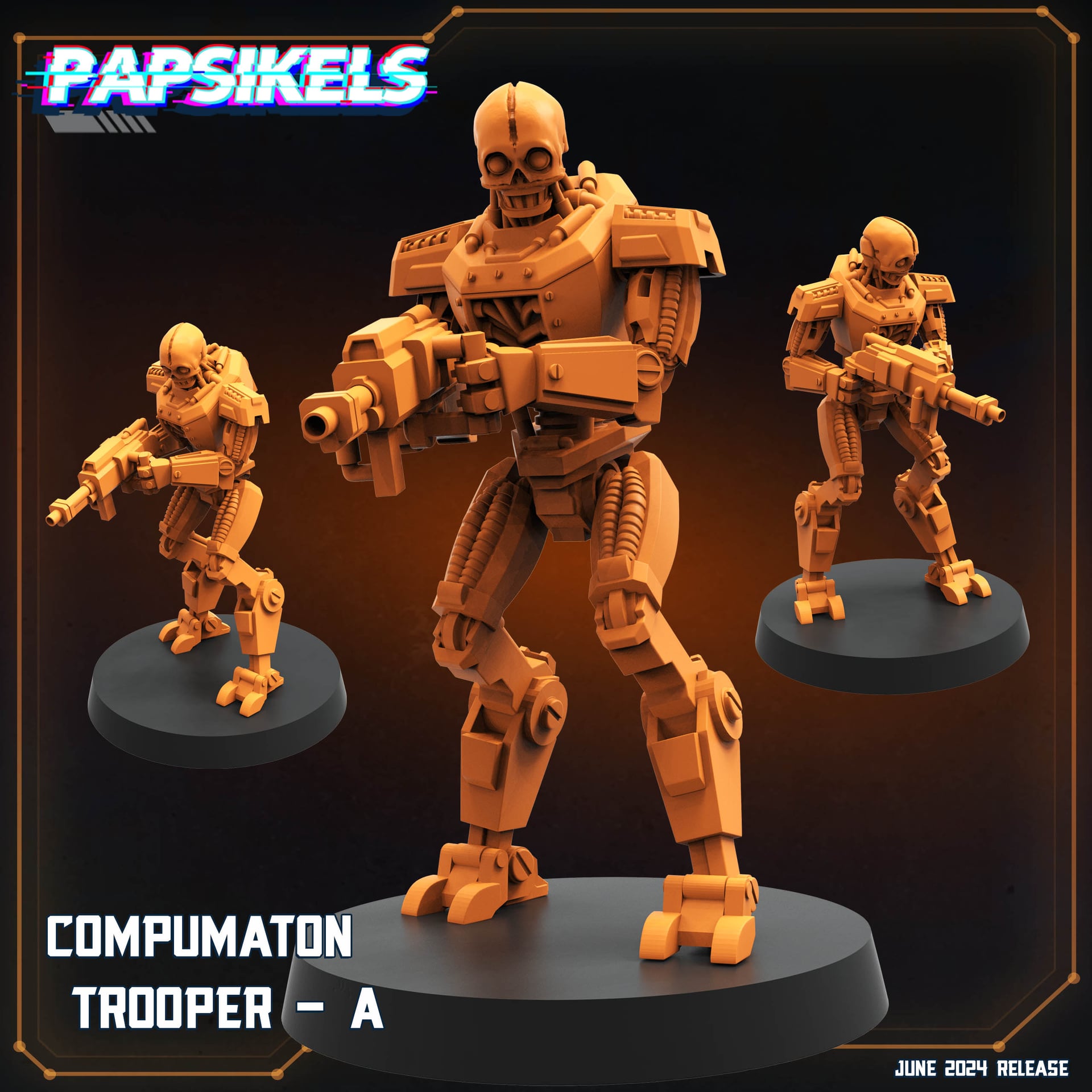 Compumaton Trooper - Unpainted Resin