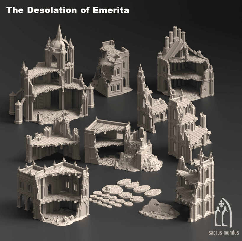 Desolation of Emerita: Full Set - Terrain