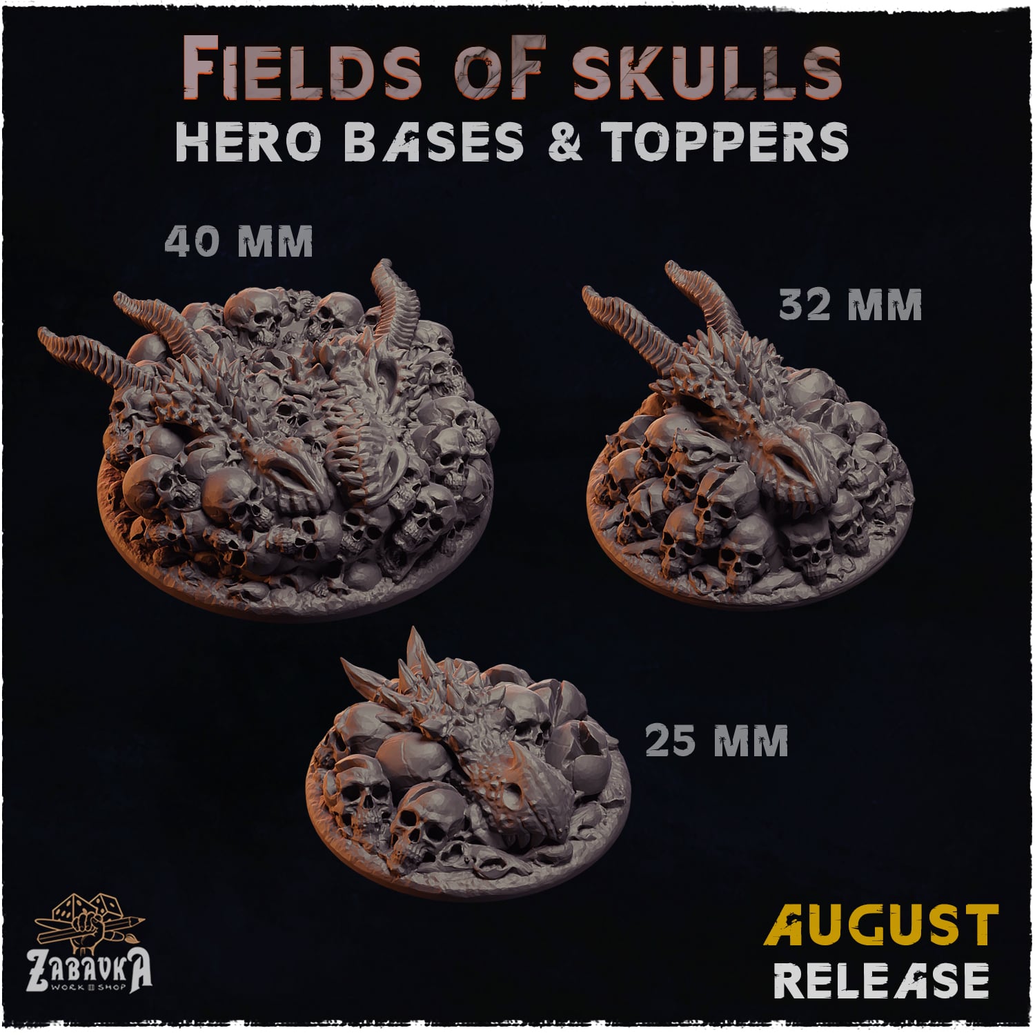 Zabavka Workshop Fields of Skulls Area Toppers