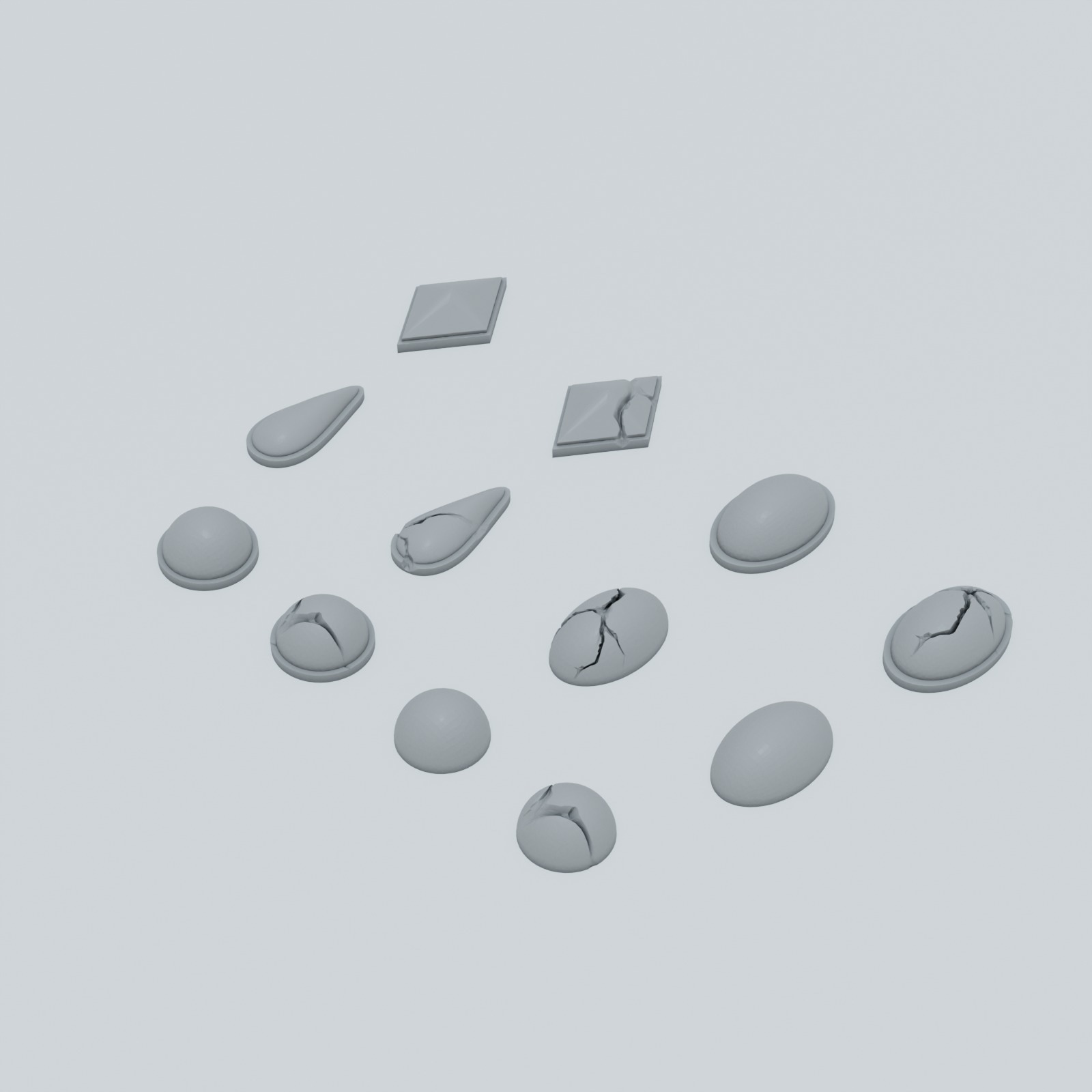 Ancient Halls Ancient Crystals - Unpainted Resin - image 2