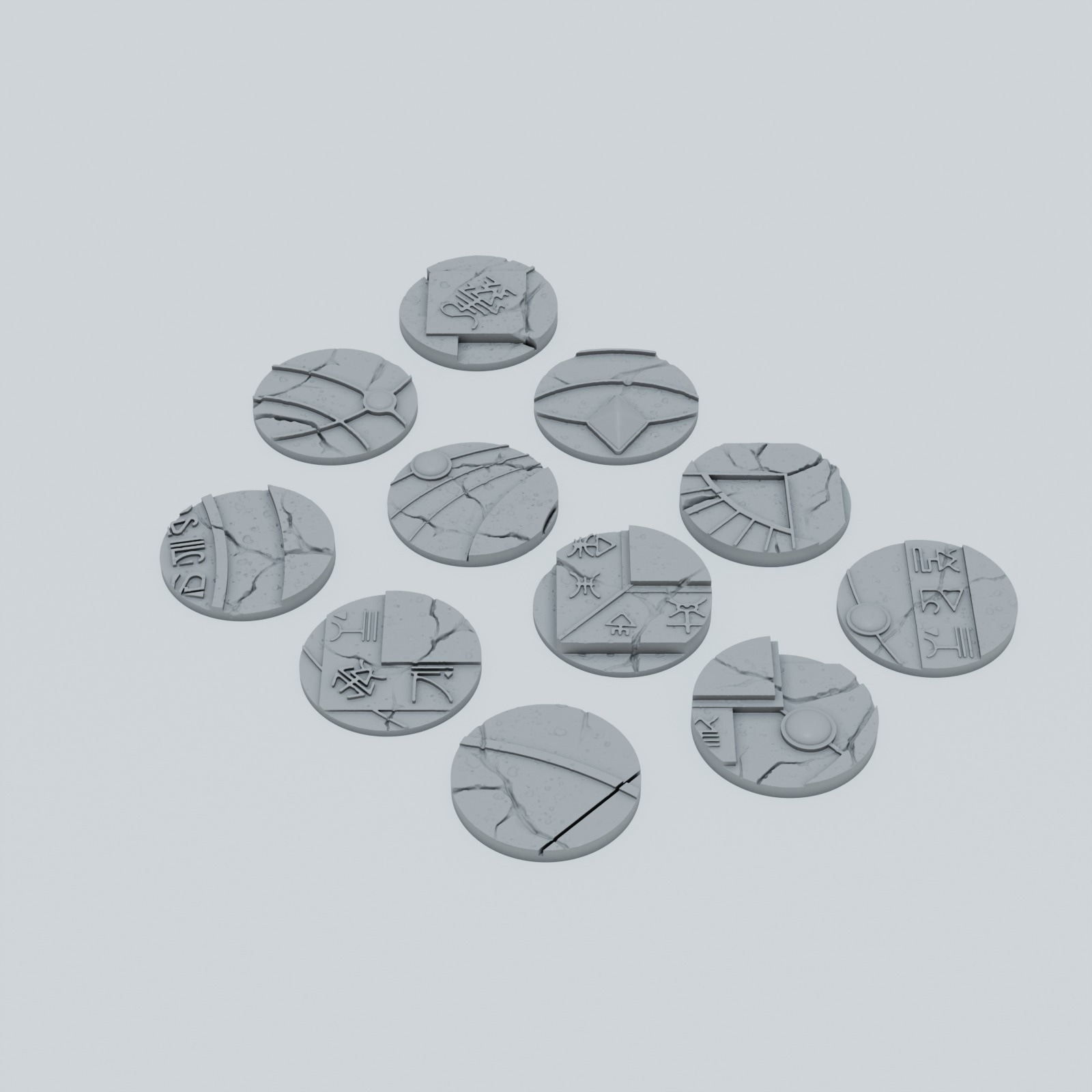 Ancient Halls Toppers - Unpainted Resin - image 6