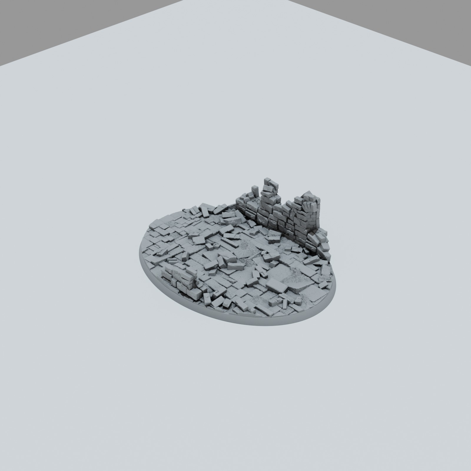 Castle Ruins Toppers - Unpainted Resin - image 3