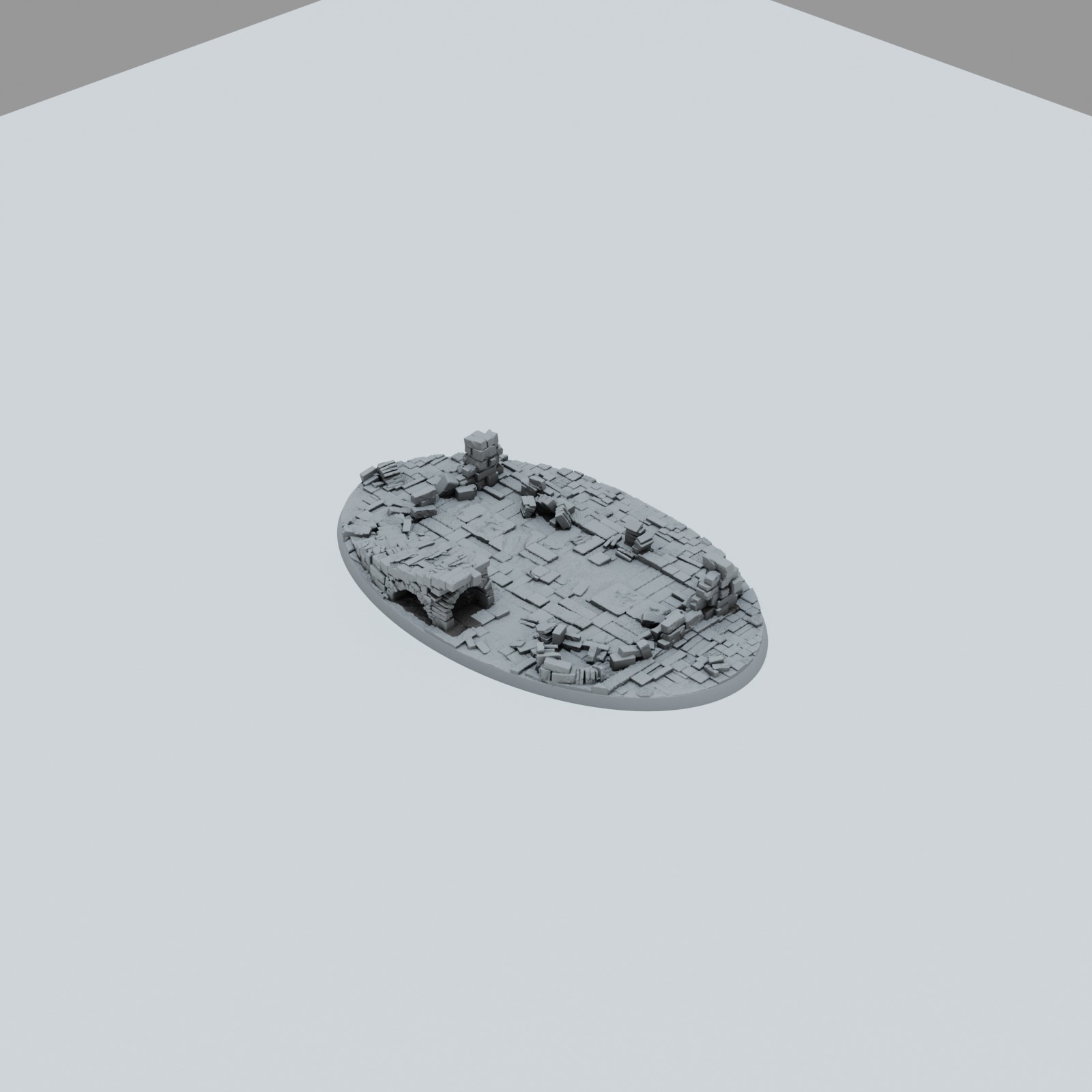 Castle Ruins Toppers - Unpainted Resin - image 4