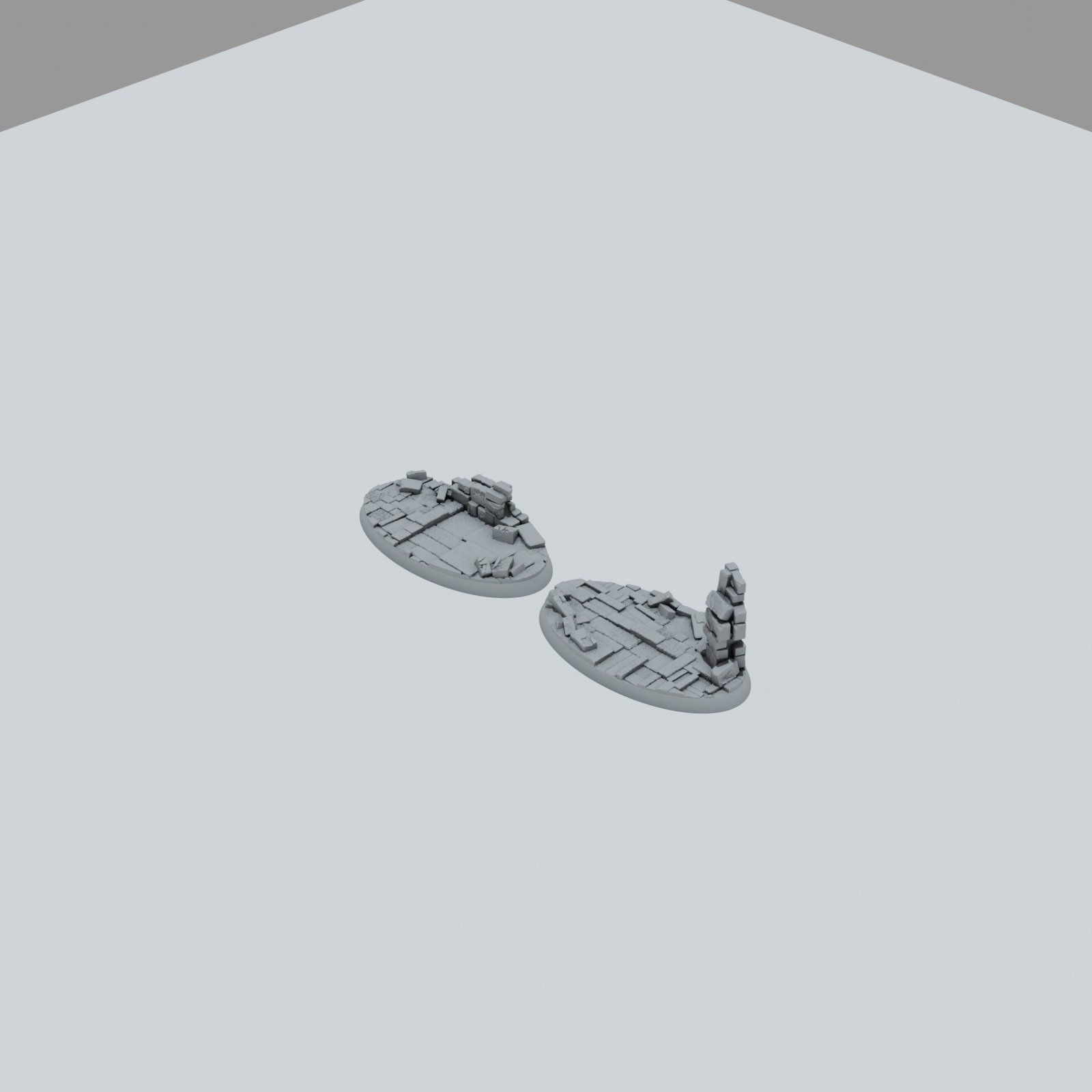 Castle Ruins Toppers - Unpainted Resin - image 12