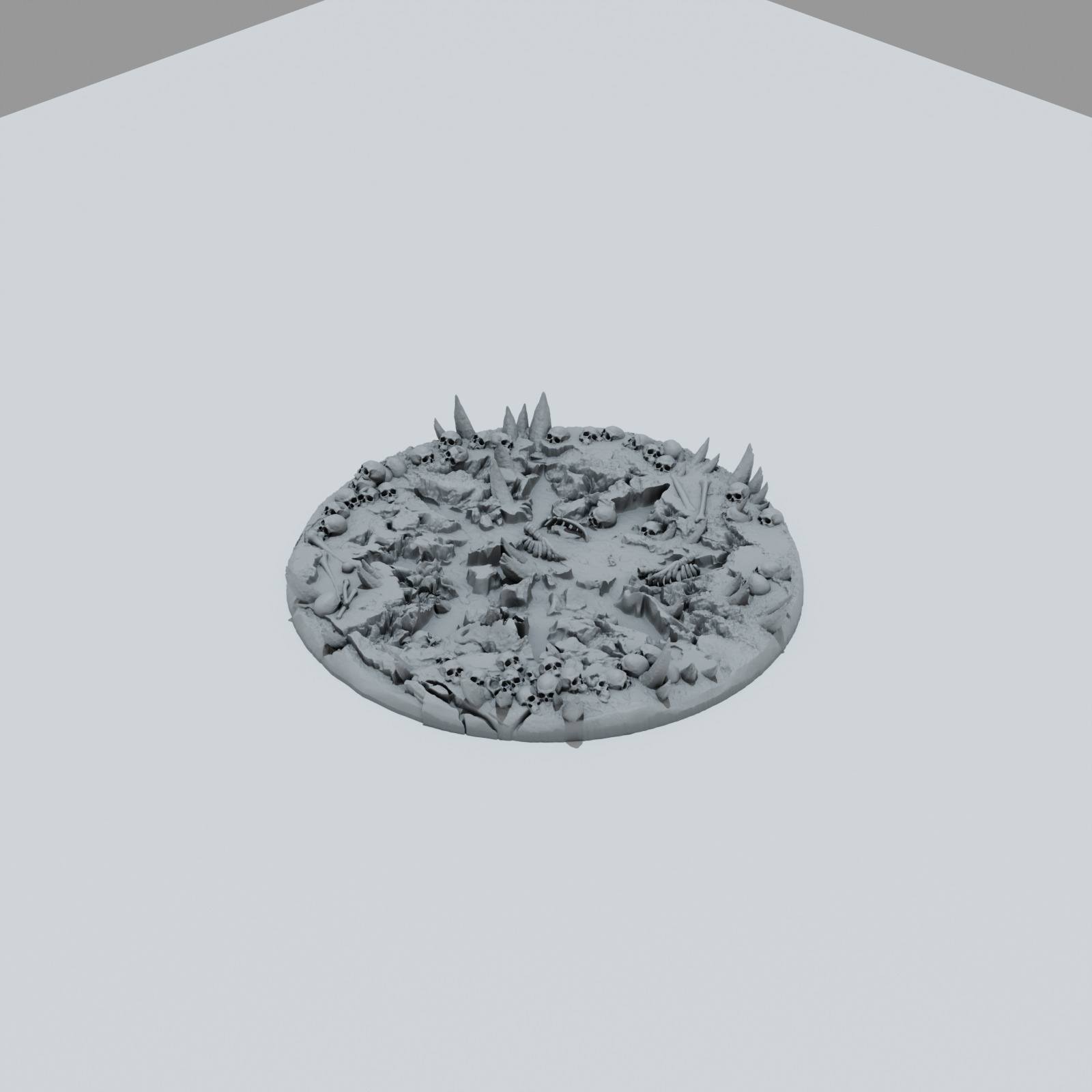 Chaos Skulls Toppers - Unpainted Resin - image 11