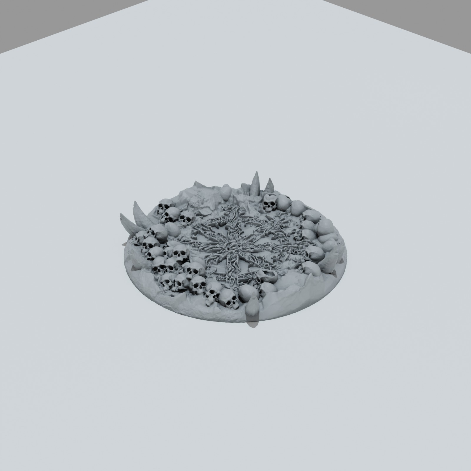 Chaos Skulls Toppers - Unpainted Resin - image 6