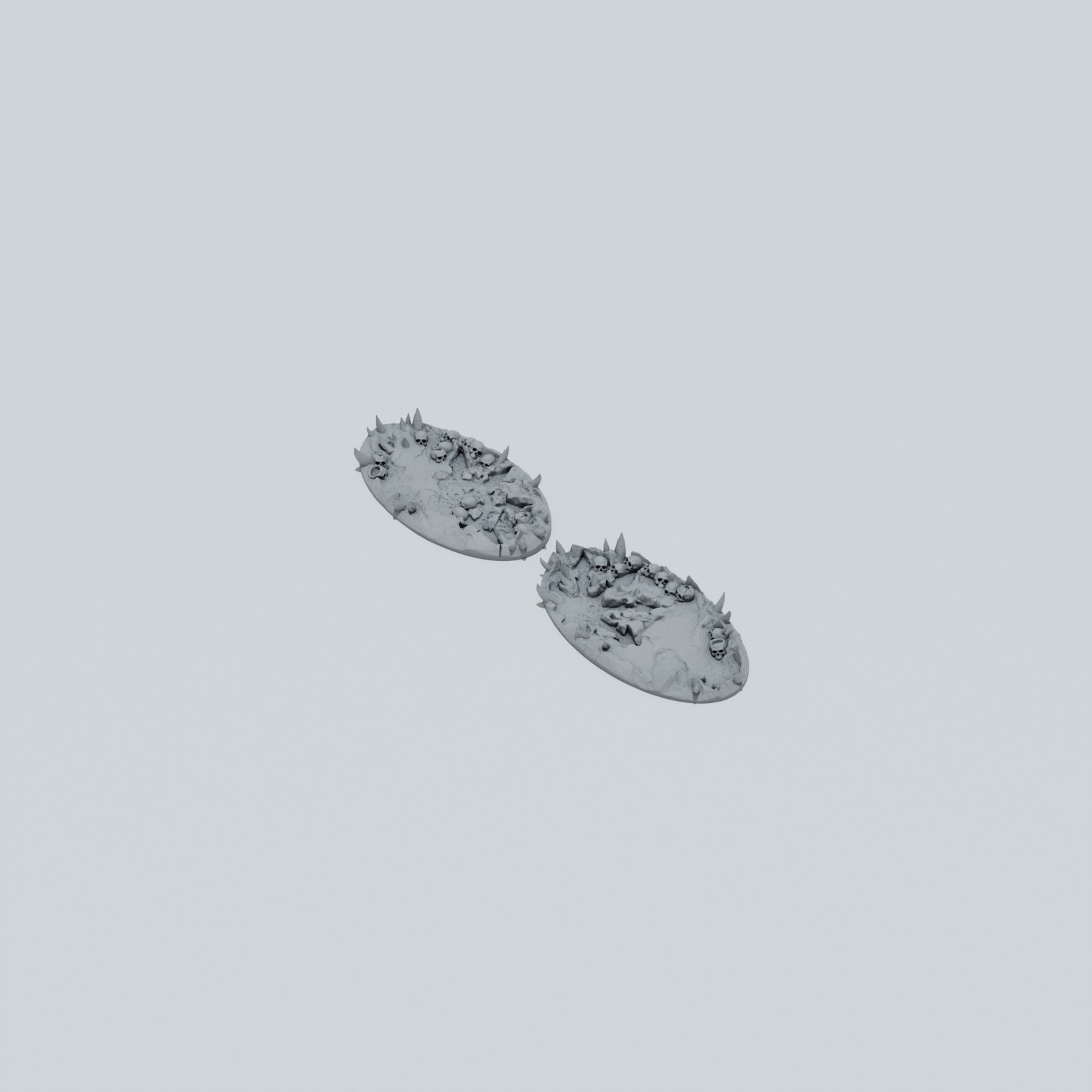 Chaos Skulls Toppers - Unpainted Resin - image 8