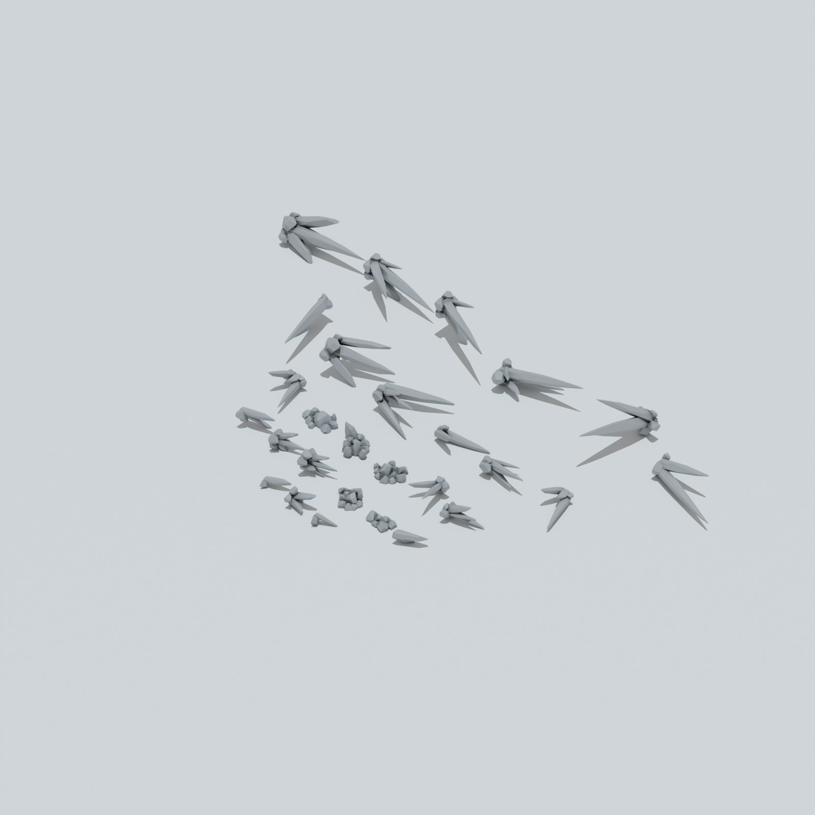 Cristales Basing Bits - Unpainted Resin - image 2