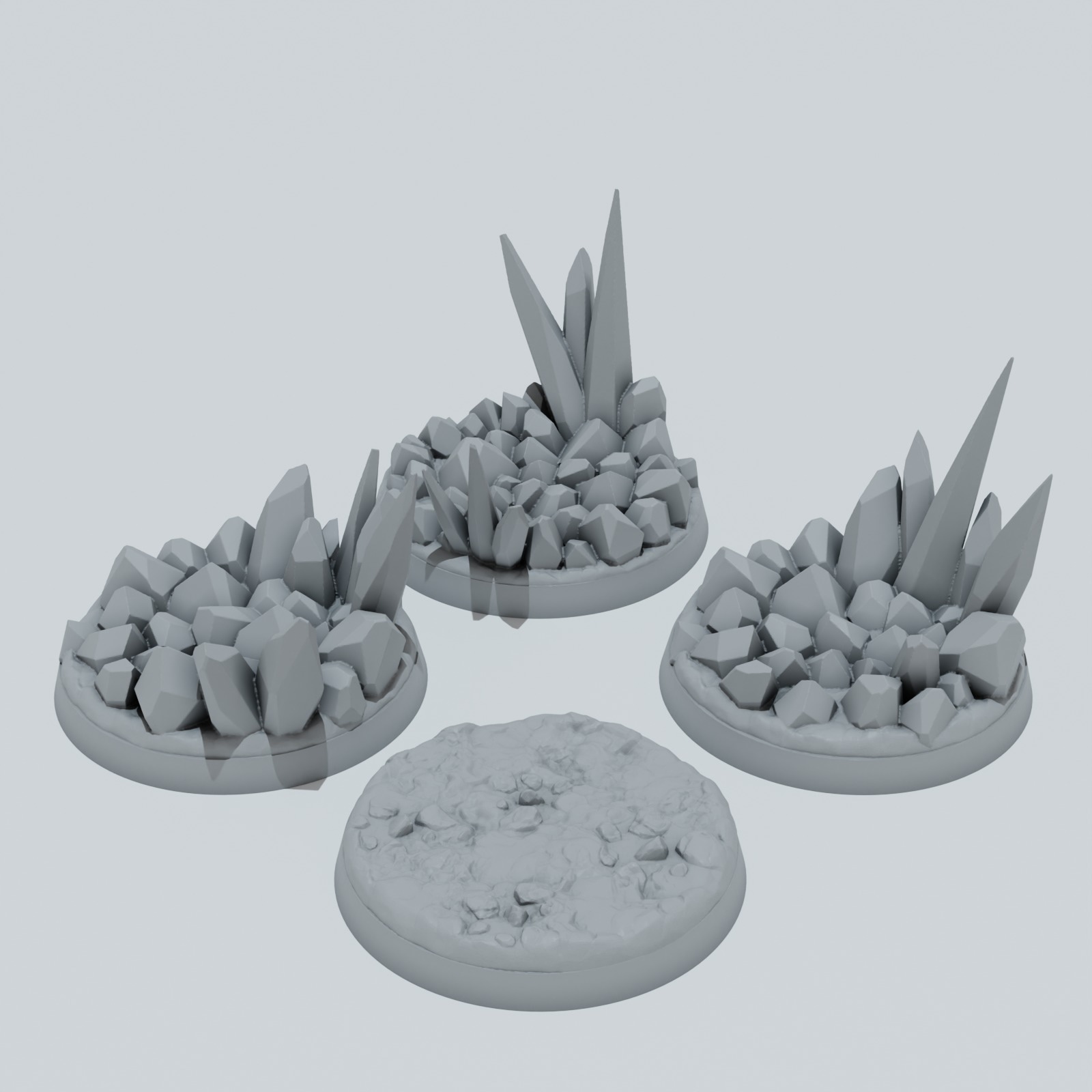 Cristales Texture Bases - Unpainted Resin - image 4