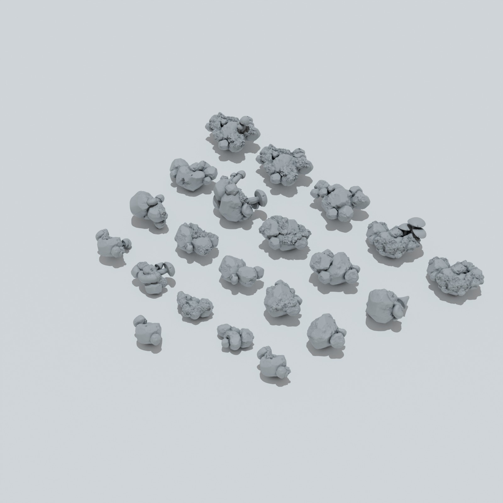 Deep Forest Forest Stones - Unpainted Resin - image 2