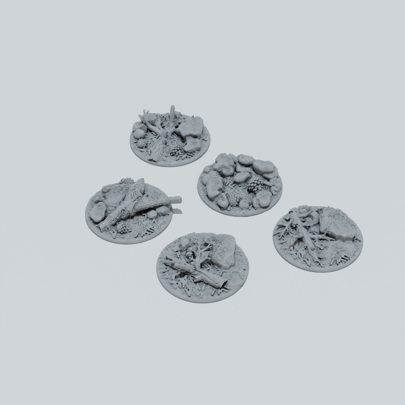 Deep Forest Toppers - Unpainted Resin - image 6