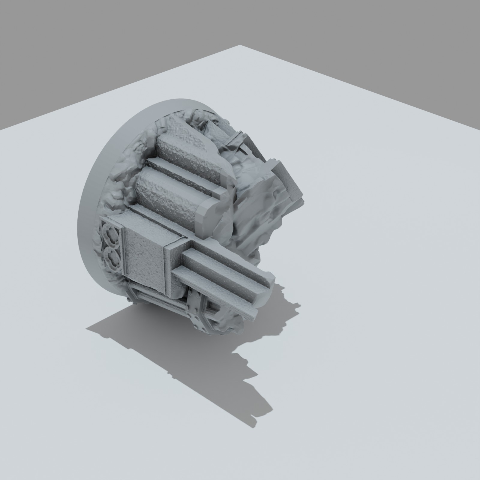 Defeated City Hero Bases - Unpainted Resin - image 6