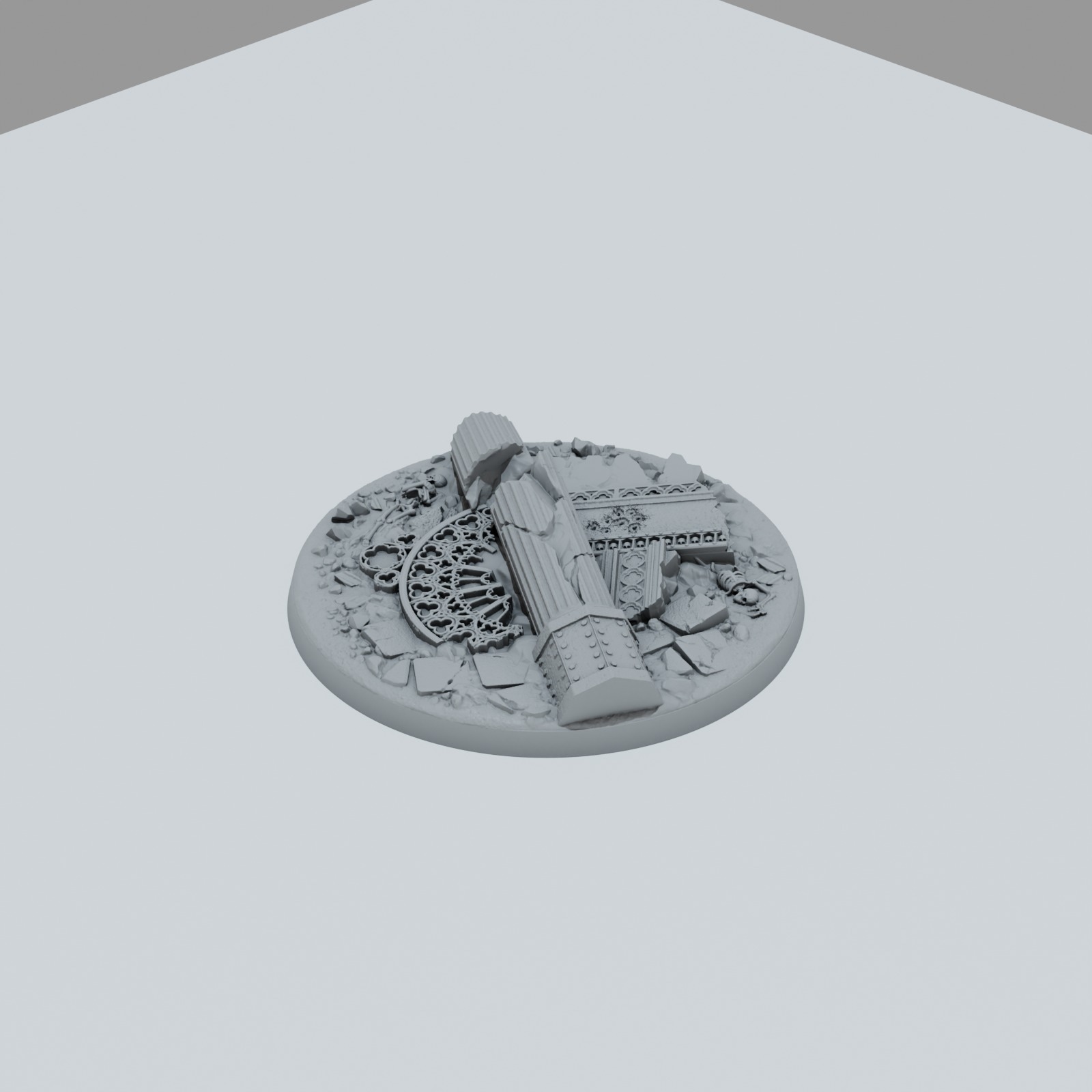 Defeated City Texture Bases - Unpainted Resin - image 15