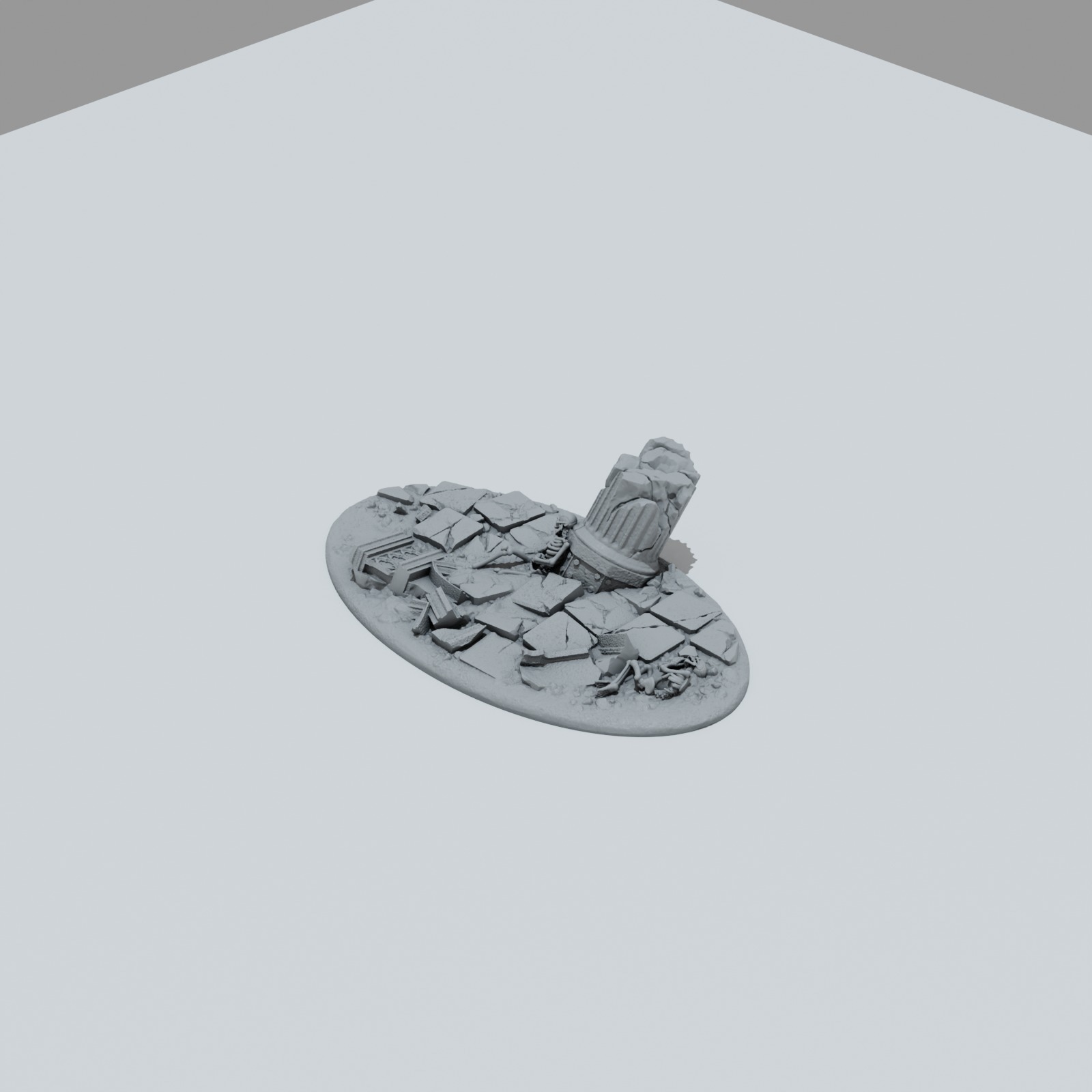 Defeated City Toppers - Unpainted Resin - image 16