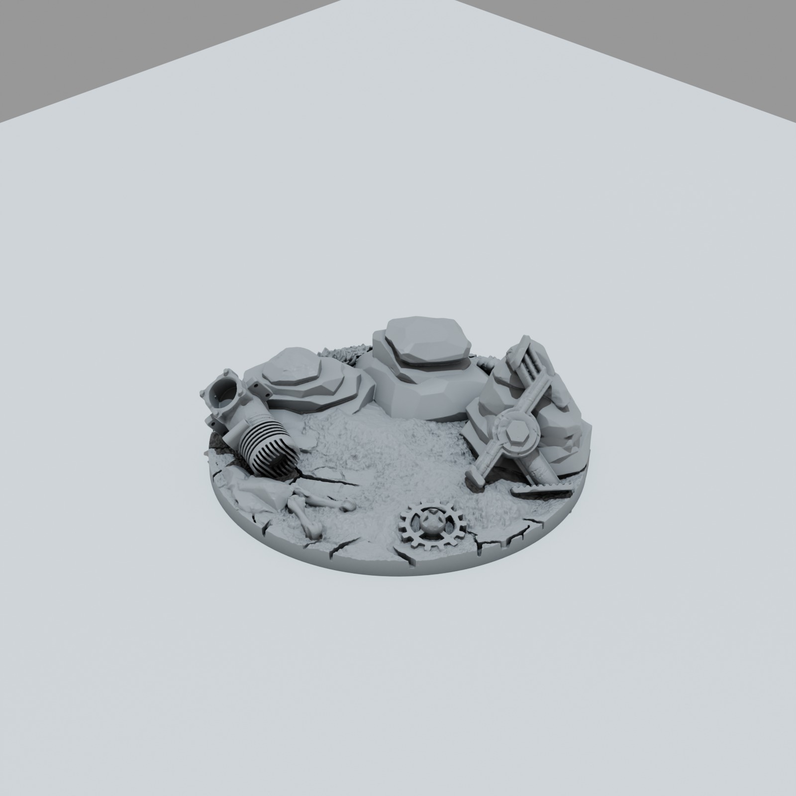 Desert Scrap Metal Toppers - Unpainted Resin - image 9