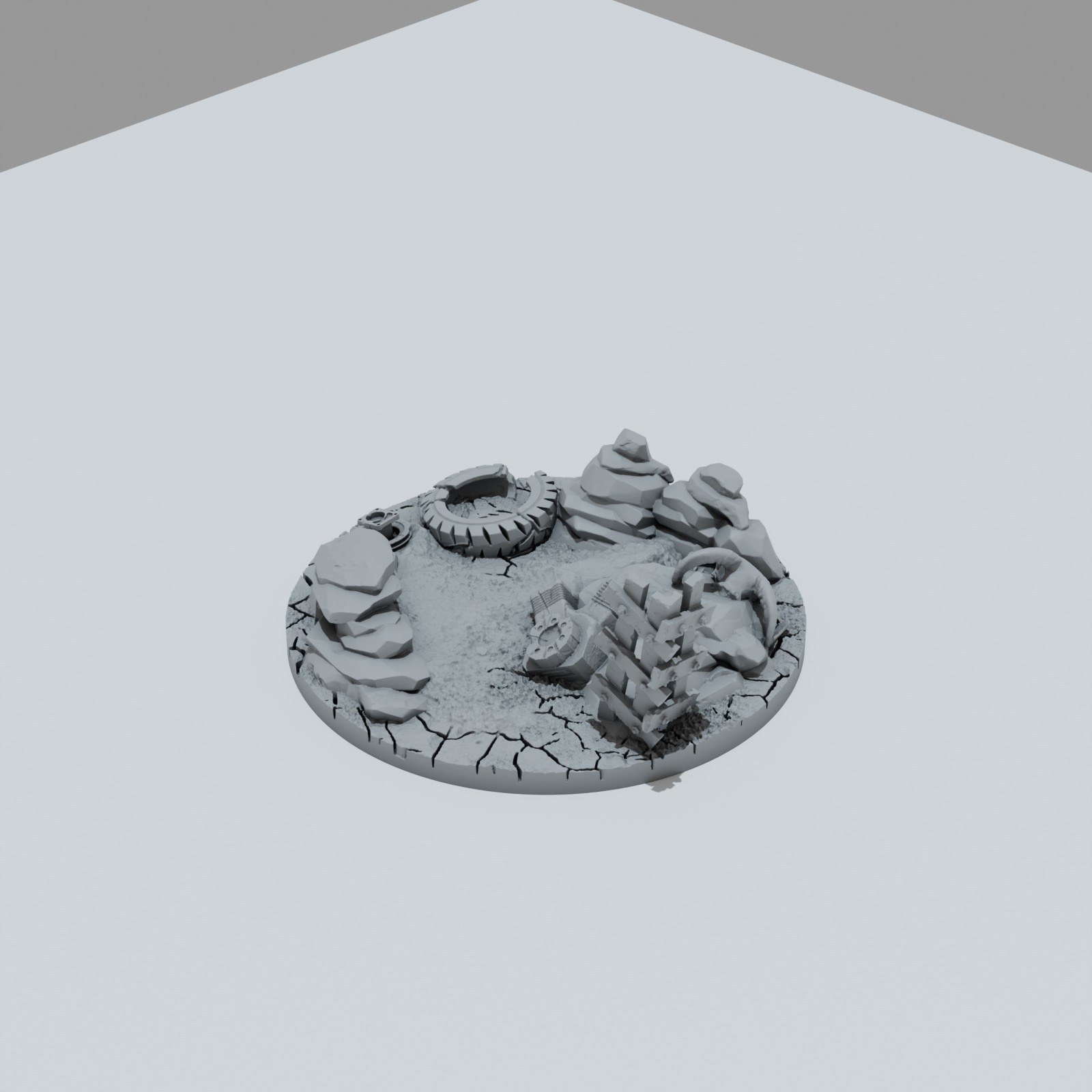 Desert Scrap Metal Toppers - Unpainted Resin - image 12