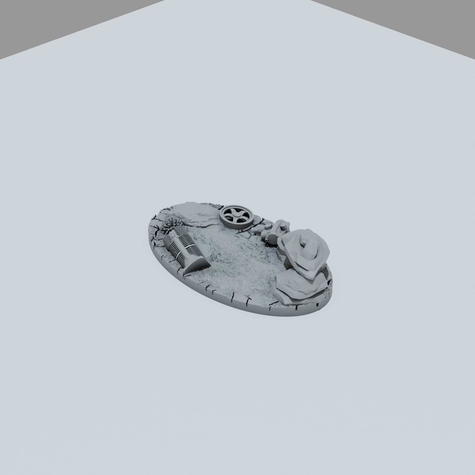 Desert Scrap Metal Toppers - Unpainted Resin - image 14