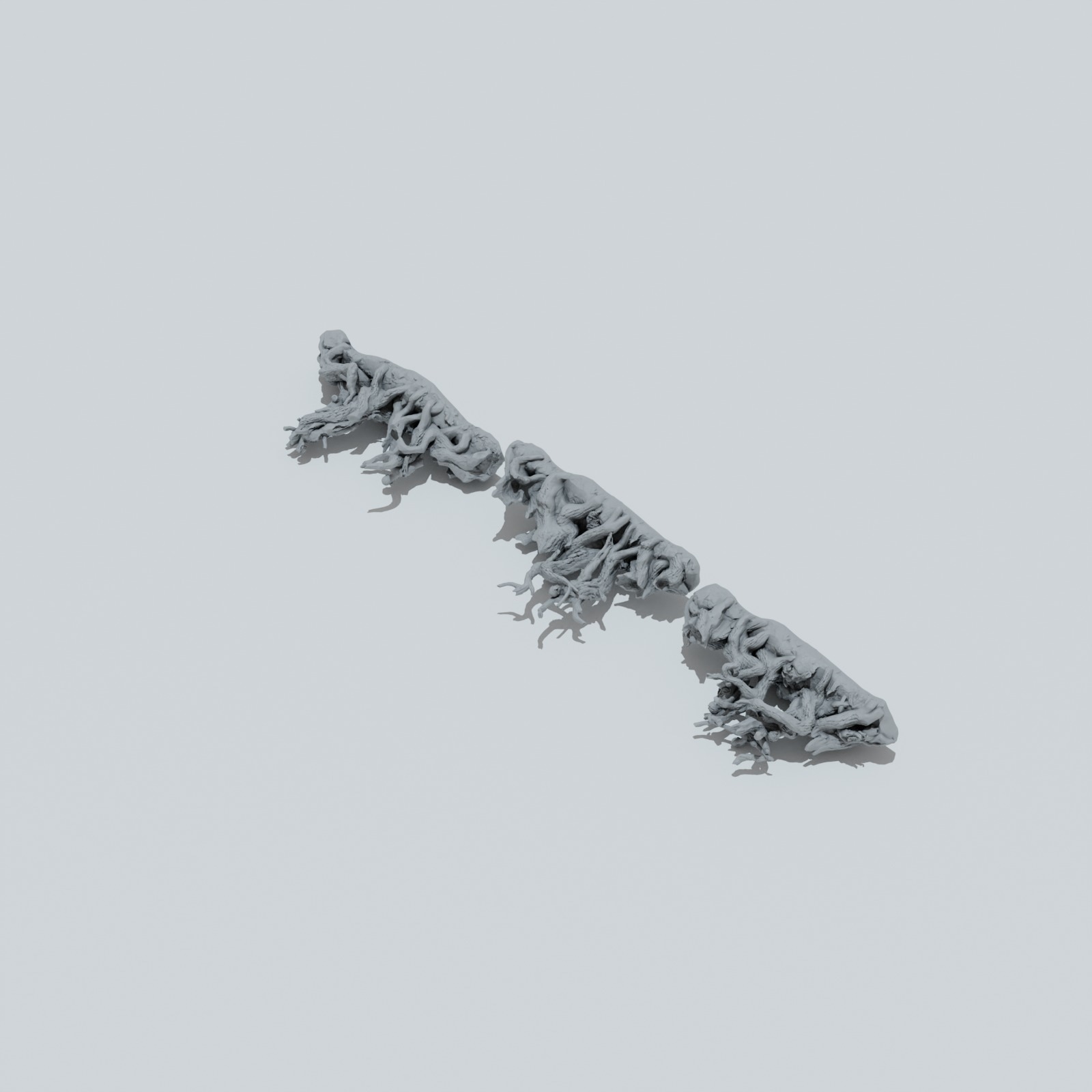 Forest of the Dead Barricades - Unpainted Resin - image 2