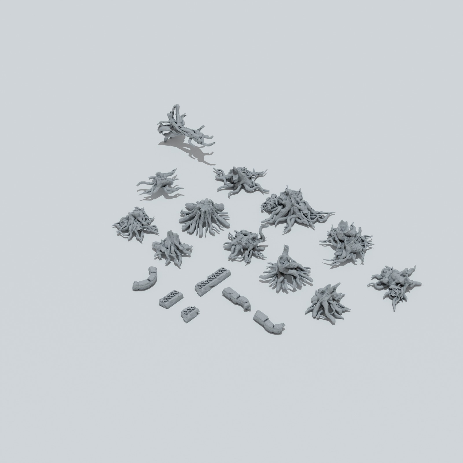 Forest of the Dead Basing Bits - Unpainted Resin - image 2