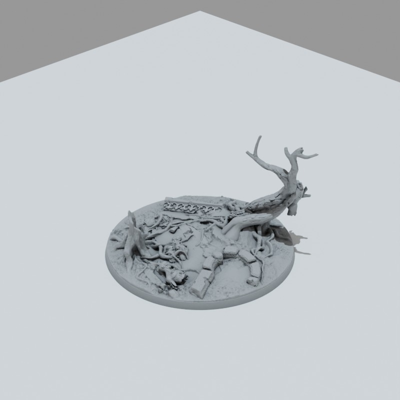 Forest of the Dead Texture Bases - Unpainted Resin - image 2