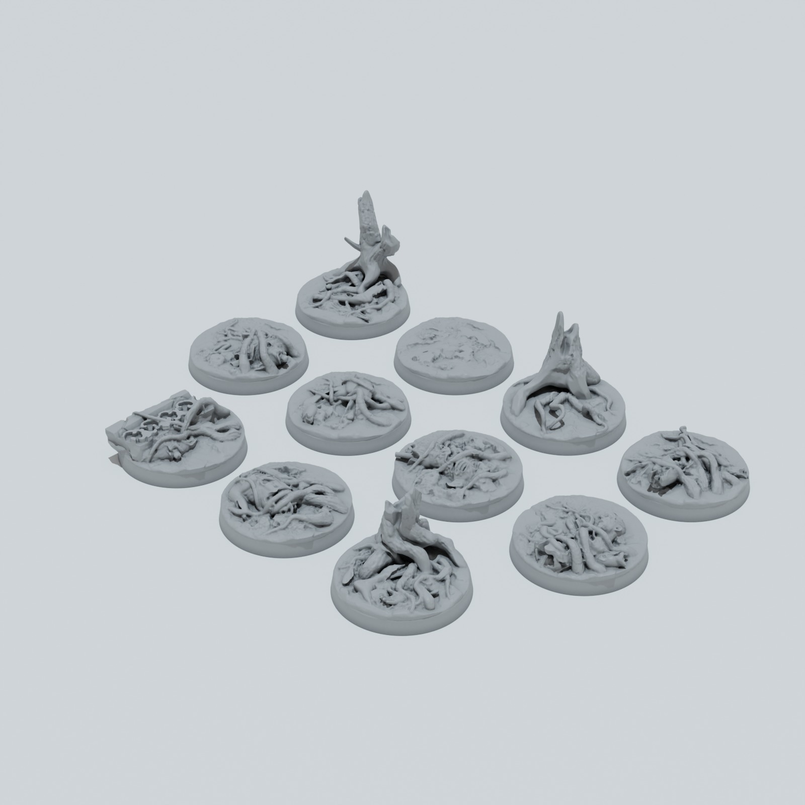 Forest of the Dead Texture Bases - Unpainted Resin - image 6